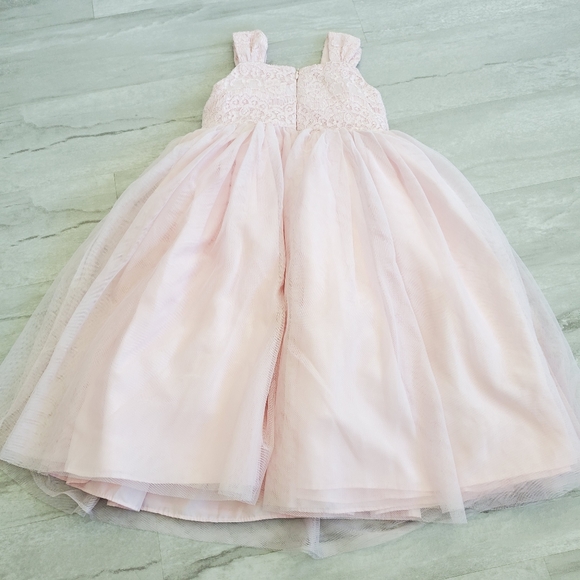 MARMELLATA Girls Lace sequin jewel flowy dress - Picture 5 of 7